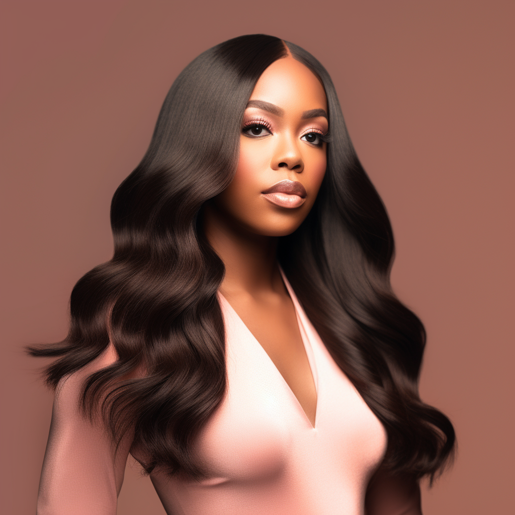 wavy closure wig